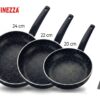 Set de Sartenes x 3 Roca Volcánica Finezza