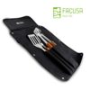 Set de Utensilios x 3 piezas con mandil BBQ Facusa