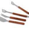 Set de Utensilios x 3 piezas con mandil BBQ Facusa