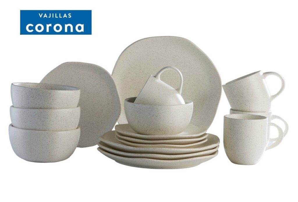 Set de Vajilla Corona - 16 piezas ORION REACTIVO Original