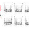 Set de Vasos RCR Cristal X 06 piezas 31 cl.- Hecho en Italia