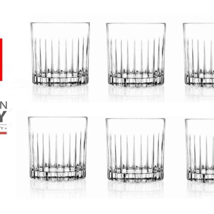 Set de Vasos RCR Cristal X 06 piezas 31 cl.- Hecho en Italia