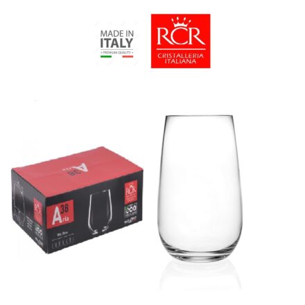 Set de Vasos RCR x 06 piezas 48 cl.