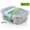 Set X2 Taper Acero Inoxidable FACUSA 800 Ml y 300 Ml
