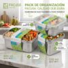 Set X3 Taper ACERO INOXIDABLE FACUSA 800 Ml , 550 Ml y 300 Ml