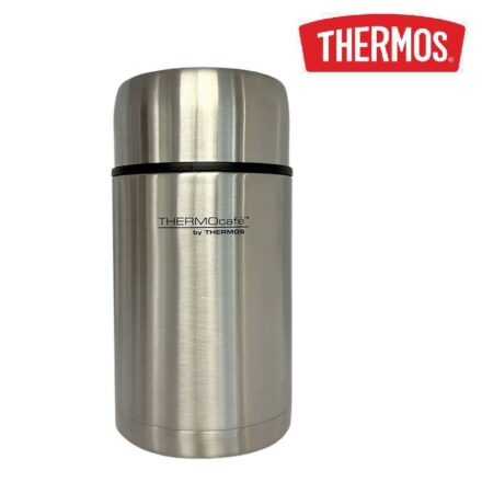 Termo 1lt de acero inoxidable para alimentos silver Thermos