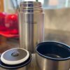 Termo 1lt de acero inoxidable para alimentos silver Thermos