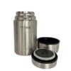 Termo 1lt de acero inoxidable para alimentos silver Thermos