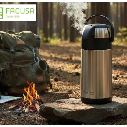 Termo Sifón 4 litros Acero Inoxidable Facusa