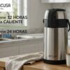 Termo Sifón 4 litros Acero Inoxidable Facusa