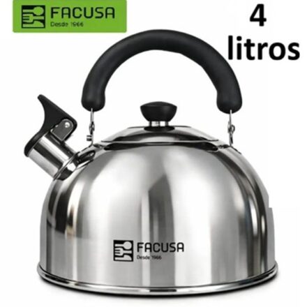 Tetera 4 litros Acero Inox Facusa Original GARANTIA