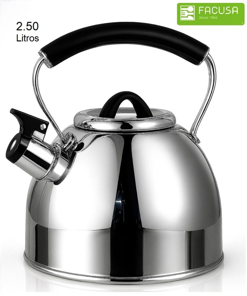 Tetera Facusa de 2.5 litros con Silbador
