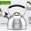 Tetera Facusa de 2.5 litros con Silbador