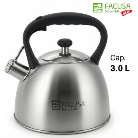 Tetera Facusa de 3.0 litros con Silbador