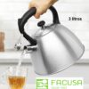 Tetera Facusa de 3.0 litros con Silbador