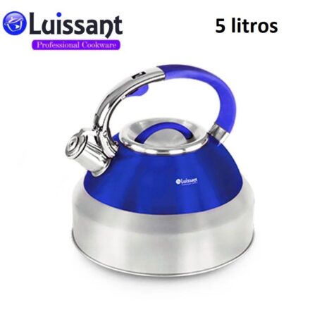 Tetera Roch 5 lt. Azul Acero Inoxidable Luissant