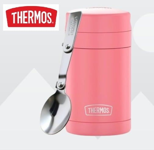 THERMO DE COMIDA ACERO INOX - 470ML CORAL