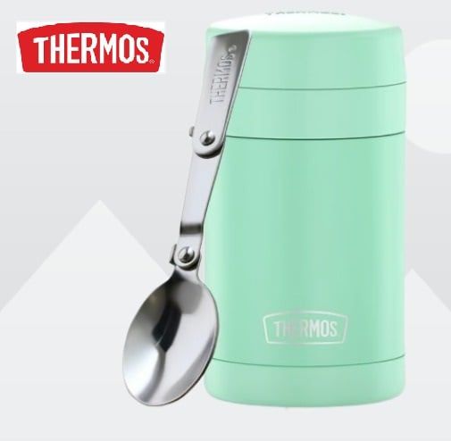 THERMO DE COMIDA ACERO INOX - 470ML VERDE